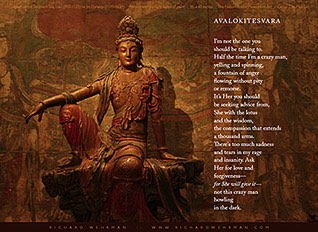 Avalokitesvara poem and image
